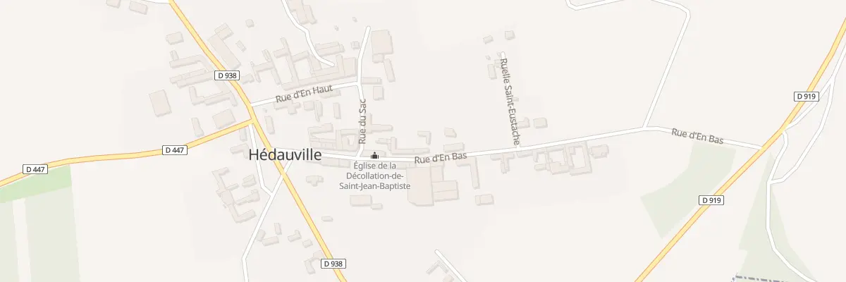 Plan du 3 Rue d’En Bas à Hédauville