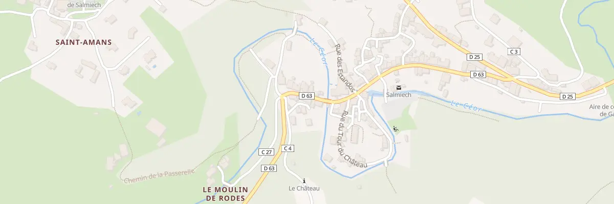 Plan du 5033 Salmiech à Salmiech