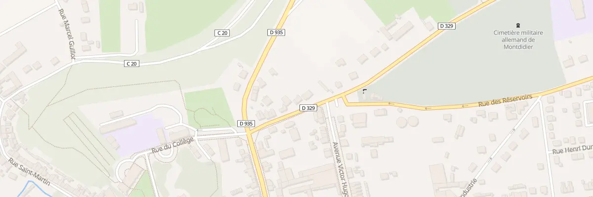 Plan du 15 Rue Jean Doublet à Montdidier