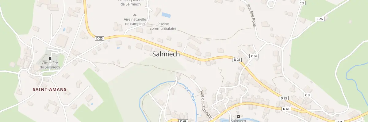Plan du 5092 Salmiech à Salmiech