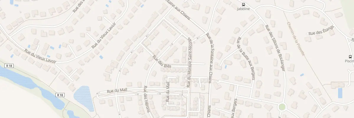 Plan du 2 Rue des Blés à Saint-Witz