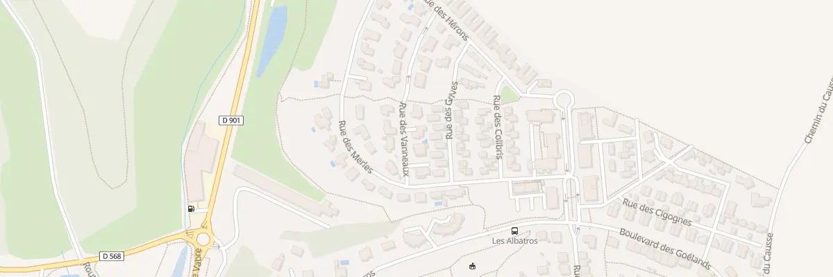 Plan du 52 Rue des Vanneaux à Onet-le-Château