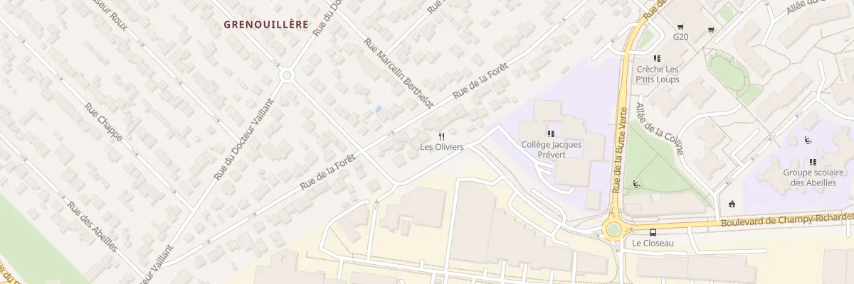 Plan du 52 Rue de la Forêt à Noisy-le-Grand
