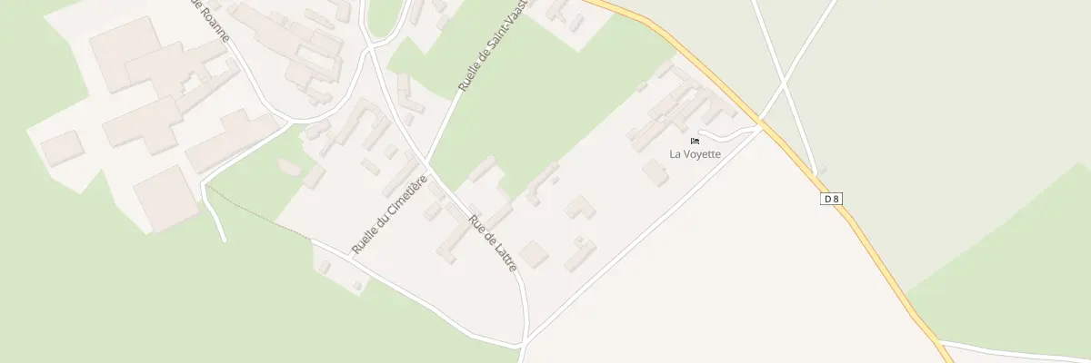Plan du 5 Rue de Lattre à Bavincourt