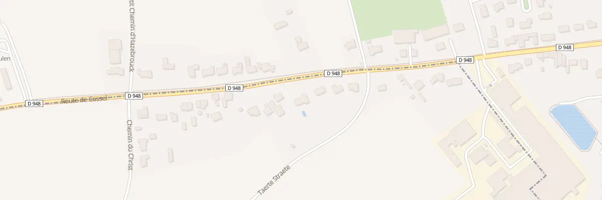 Plan du 245 Rte de Cassel a Steenvoorde à Terdeghem