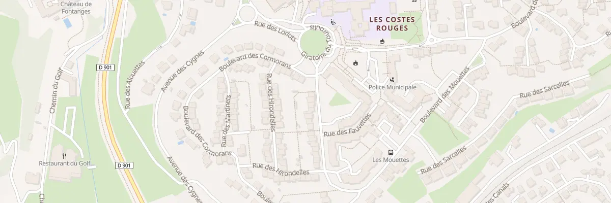 Plan du 4 Av des Palombes à Onet-le-Château