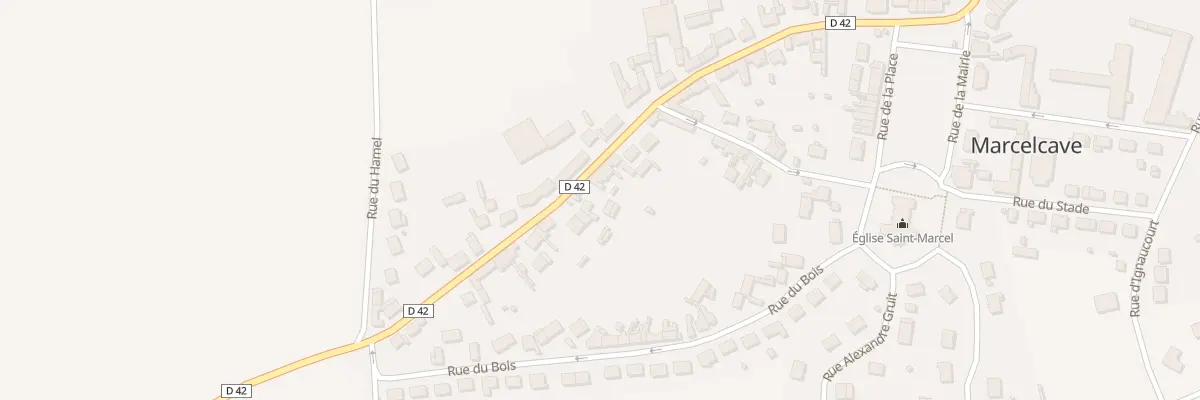 Plan du 29 Rue Foiraine à Marcelcave