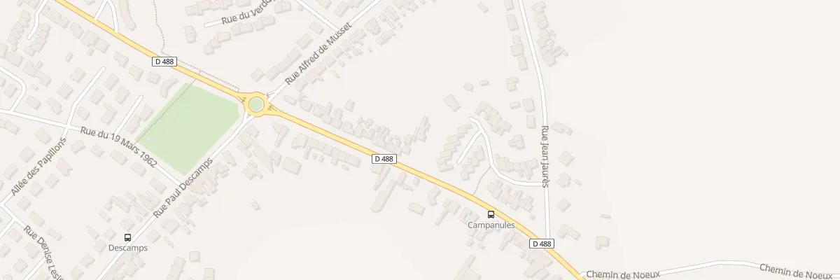 Plan du 159 Rue des Martyrs à Bruay-la-Buissière