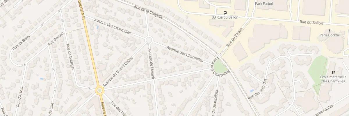 Plan du 30 Av des Charmilles à Noisy-le-Grand
