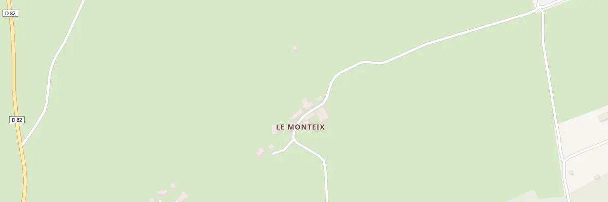 Plan du 5058 Le Monteix à Condat-en-Combraille