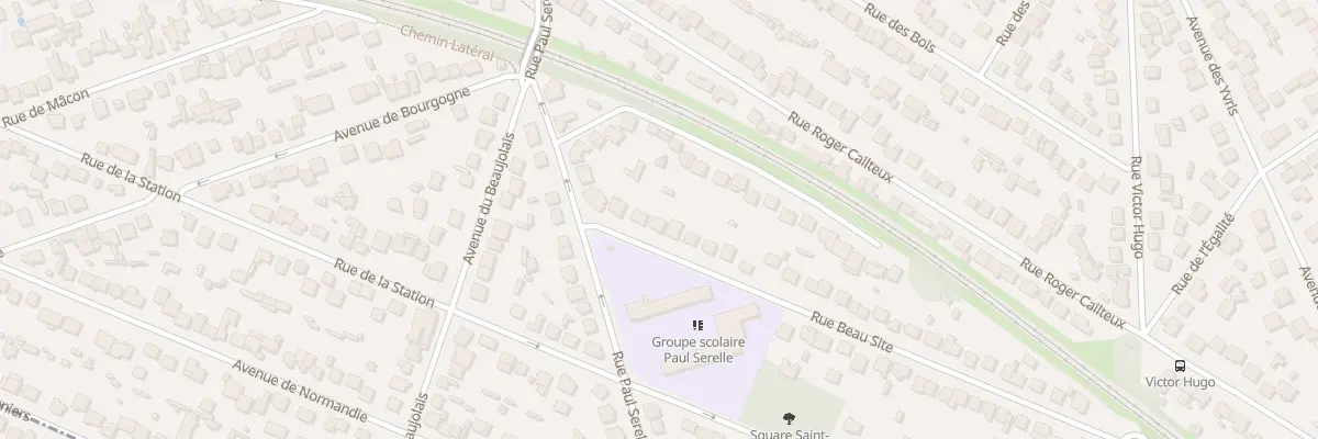 Plan du 3B Rue Beau Site à Noisy-le-Grand