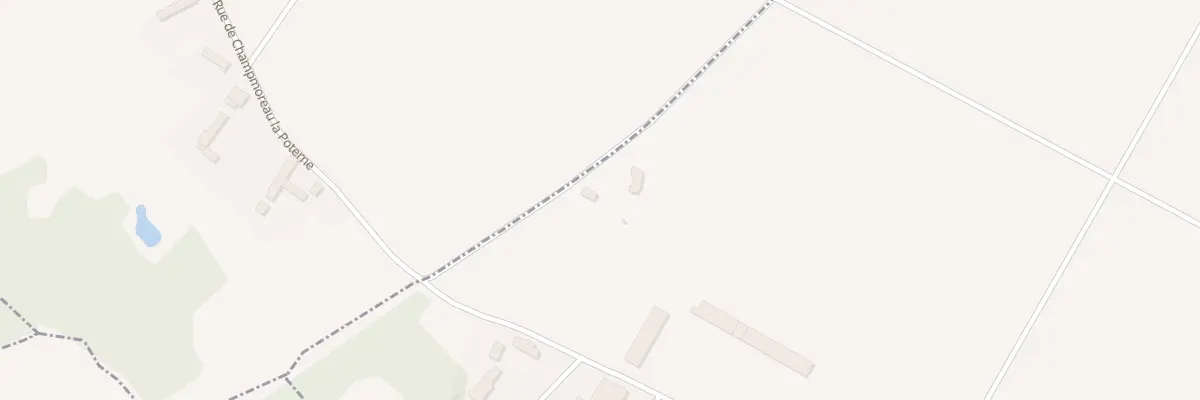 Plan du 64 La Poterne à Moulon