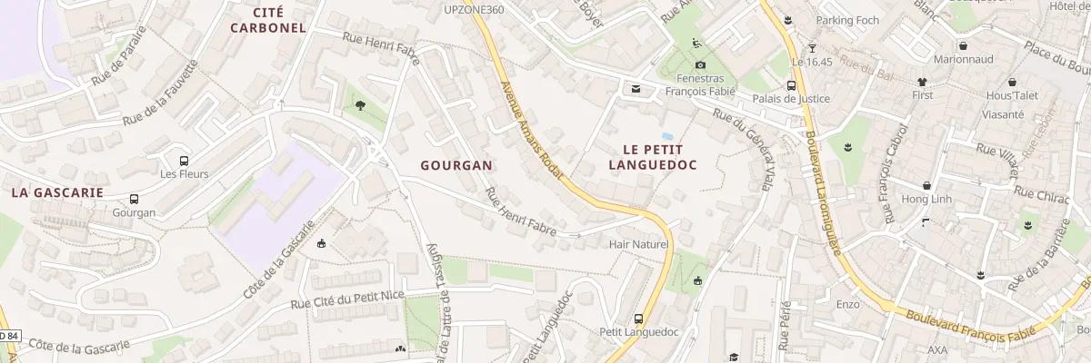 Plan du 446 Av Amans Rodat à Rodez