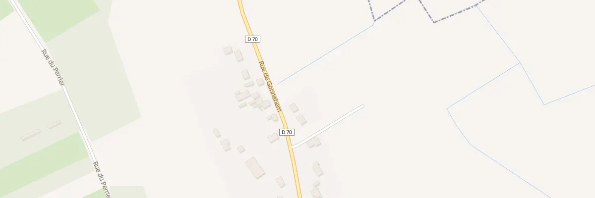 Plan du 1190 Rue de Gonnehem à Chocques