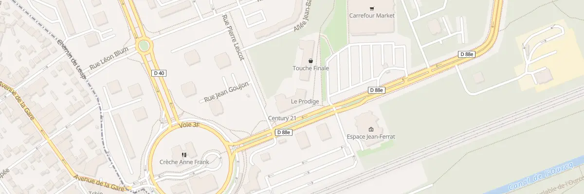 Plan du 2 Rue Pierre Lescot à Tremblay-en-France