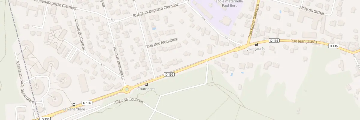 Plan du 53 Rue Jean Jaurès à Coubron