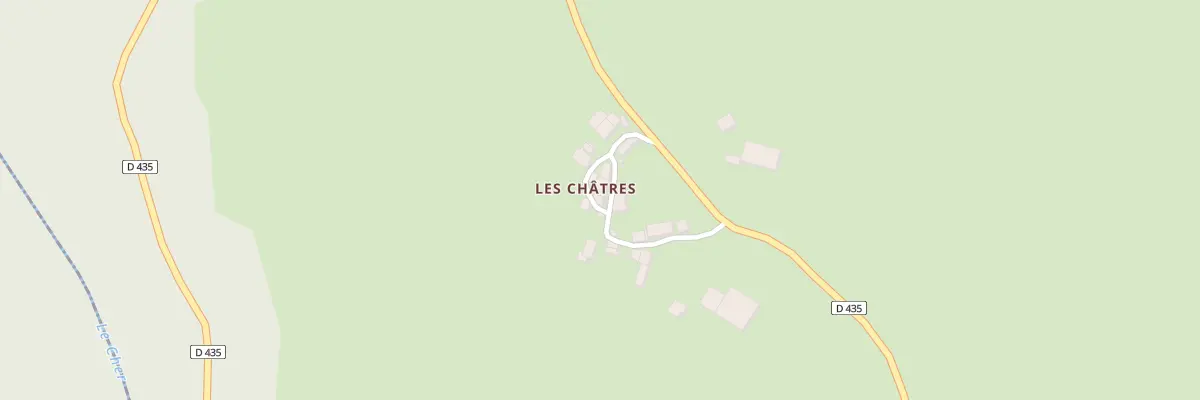 Plan du 5055 Village des Chatres à Saint-Marcel-en-Marcillat