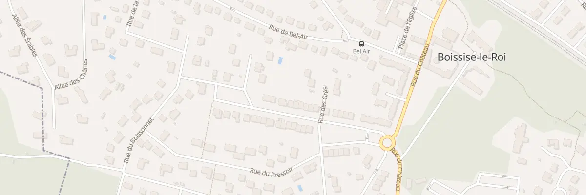 Plan du 28 Rue du Donjon à Boissise-le-Roi
