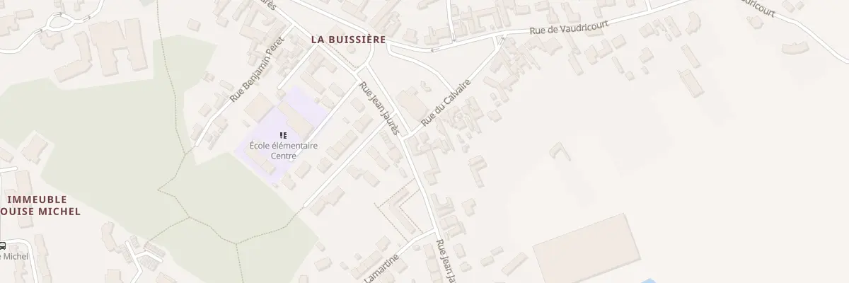 Plan du 16 Rue du Calvaire à Bruay-la-Buissière