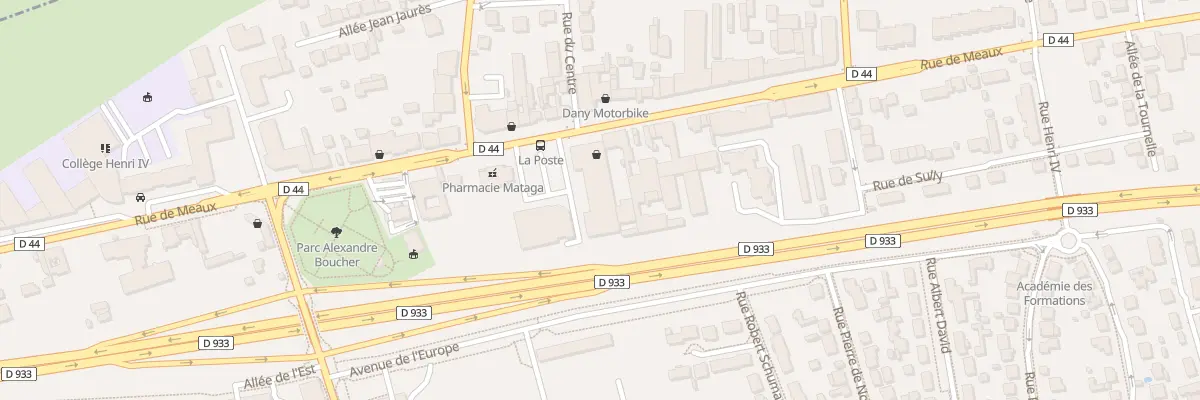 Plan du 84 Rue de Meaux à Vaujours