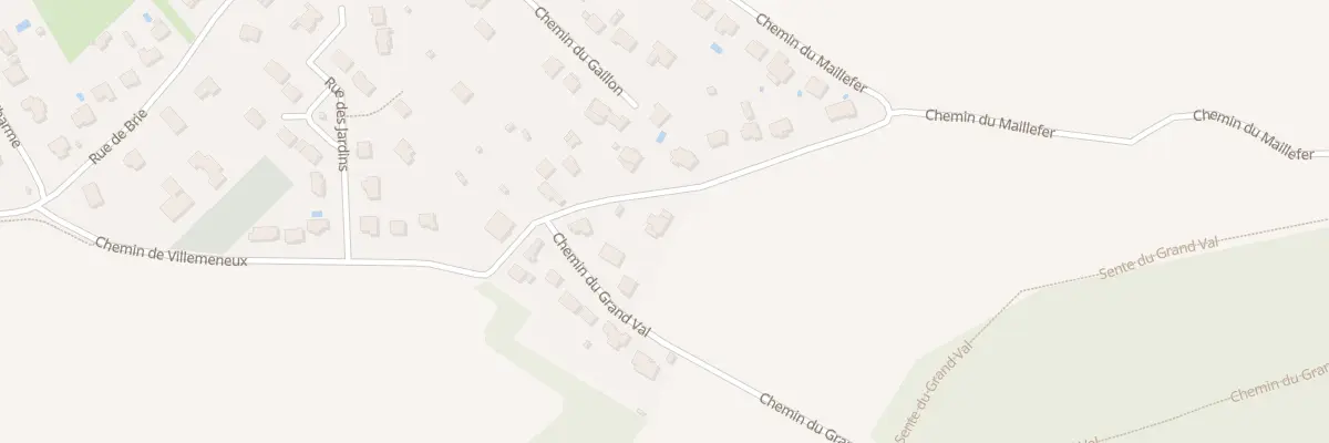 Plan du 10 Che de Varennes A Villemeneux à Varennes-Jarcy
