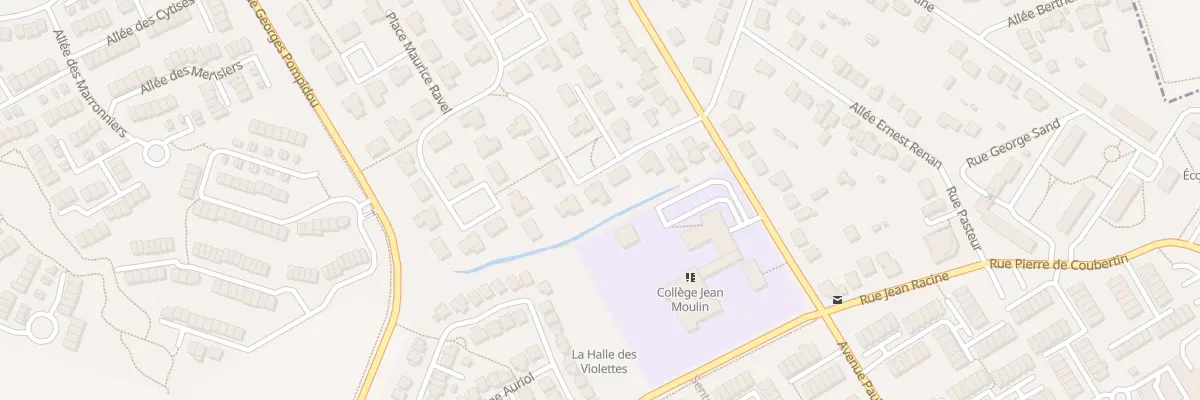 Plan du 5 Rue Darius Milhaud à La Queue-en-Brie