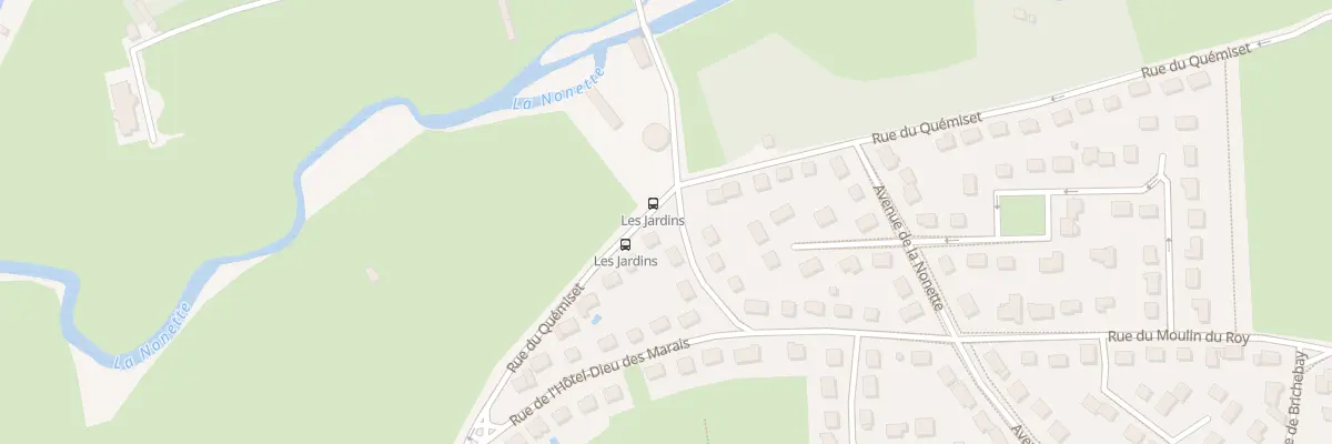 Plan du 69 Rue du Quemizet à Senlis