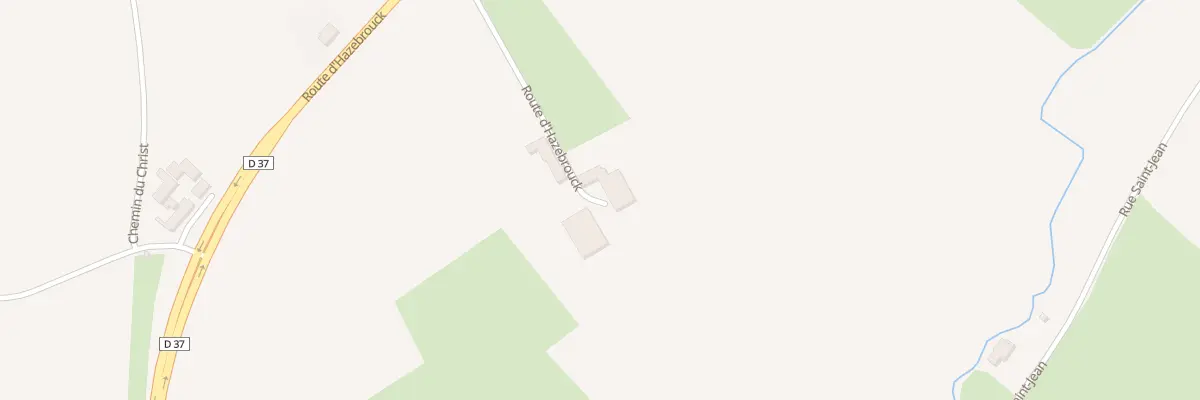 Plan du 1017 Rte d’Hazebrouck à Terdeghem
