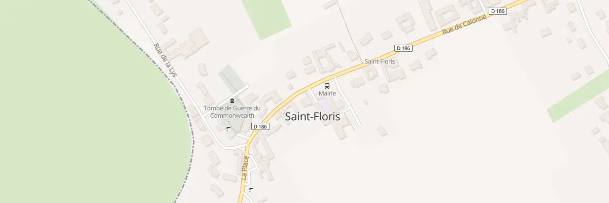 Plan du 110 Rue de Calonne à Saint-Floris