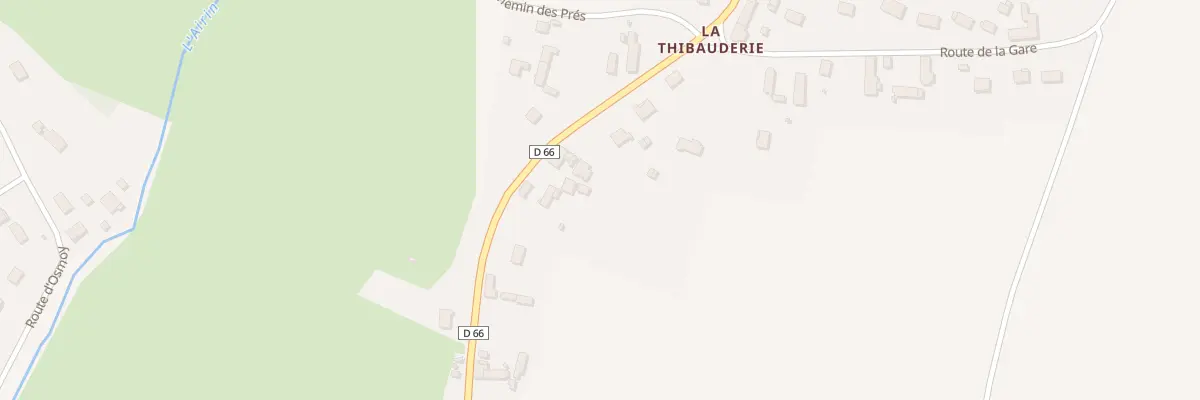 Plan du 38 Rte de Farges à Savigny-en-Septaine