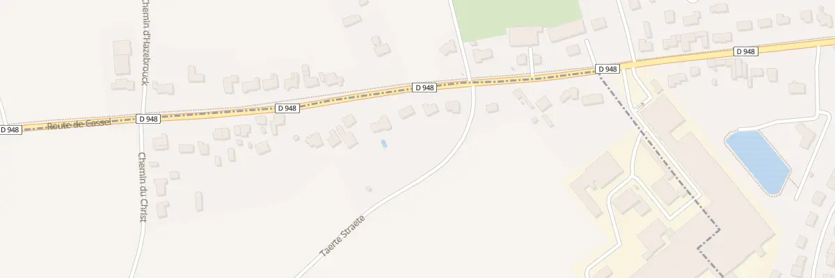 Plan du 221 Rte de Cassel a Steenvoorde à Terdeghem