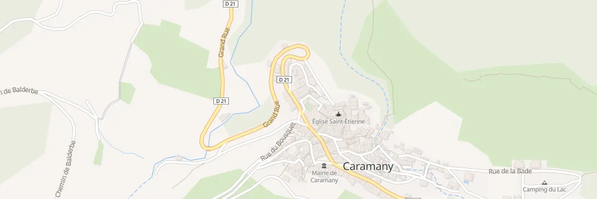 Plan du 42 Gr Grand Rue à Caramany