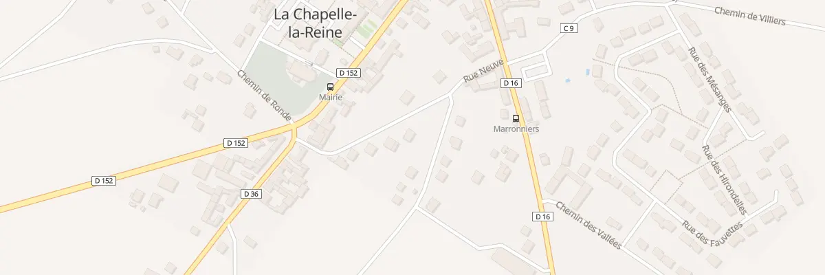 Plan du 10 Rue Neuve à La Chapelle-la-Reine