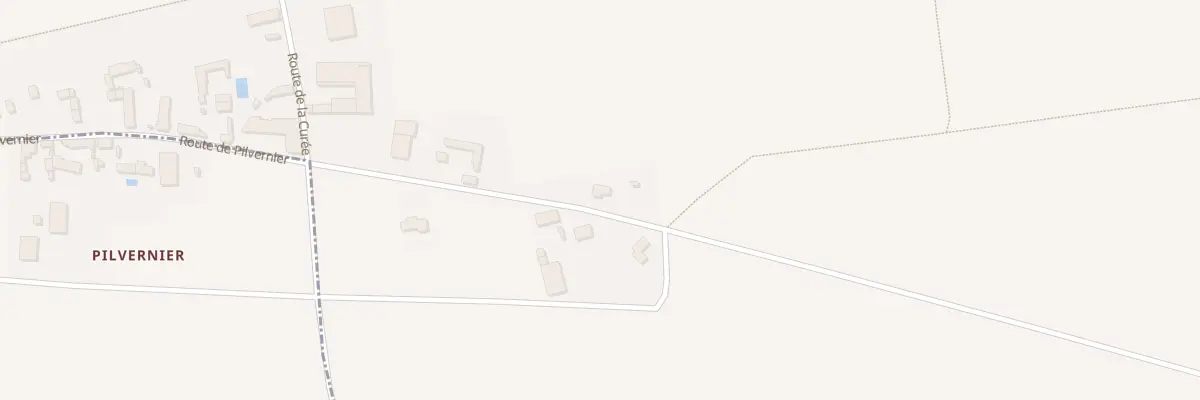 Plan du 2B Ham de Pilvernier à Mondreville
