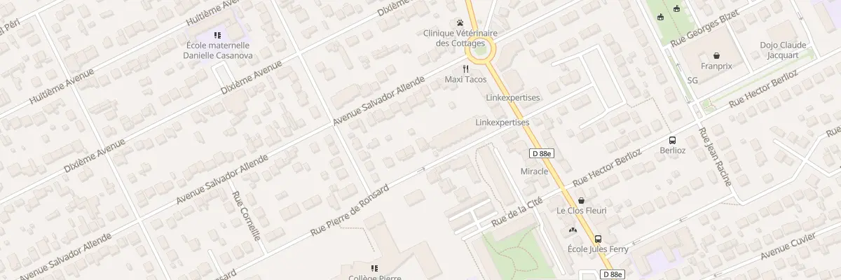 Plan du 79 Rue Ronsard à Tremblay-en-France