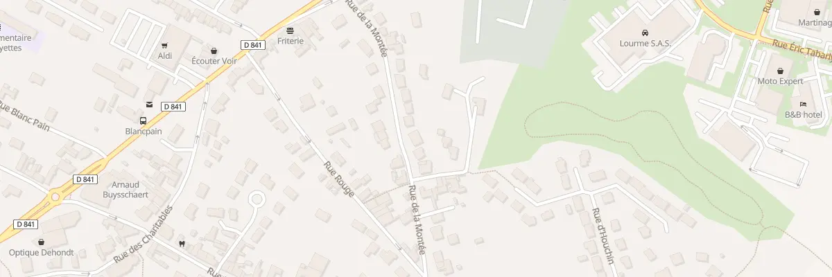 Plan du 185 Rue de la Montée à Bruay-la-Buissière