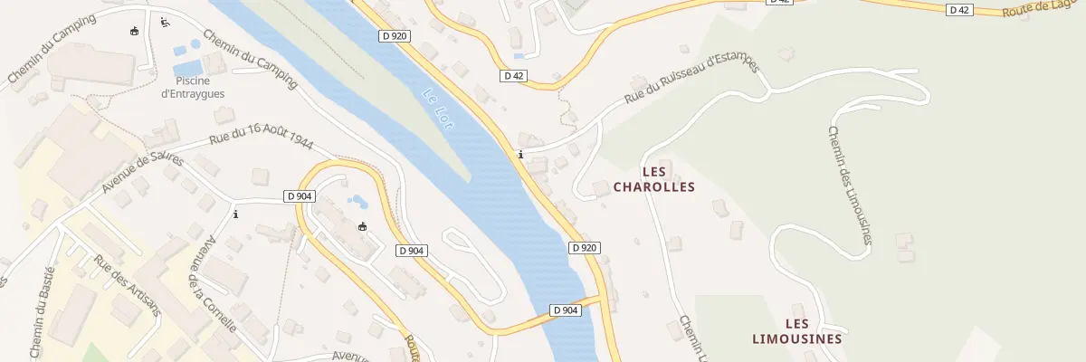 Plan du 3 Quai Notre Dame à Entraygues-sur-Truyère