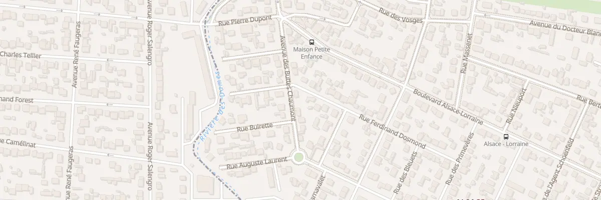 Plan du 13 Av des Buttes Chaumont à Chelles