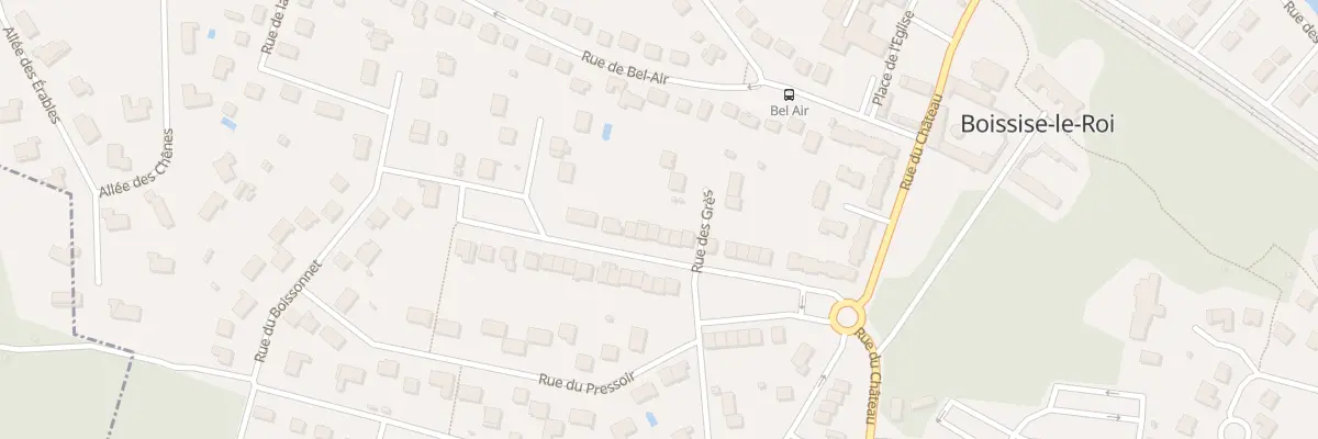 Plan du 24 Rue du Donjon à Boissise-le-Roi
