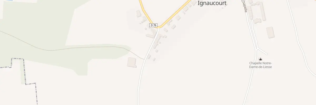 Plan du 7 Rue du Blamont à Ignaucourt