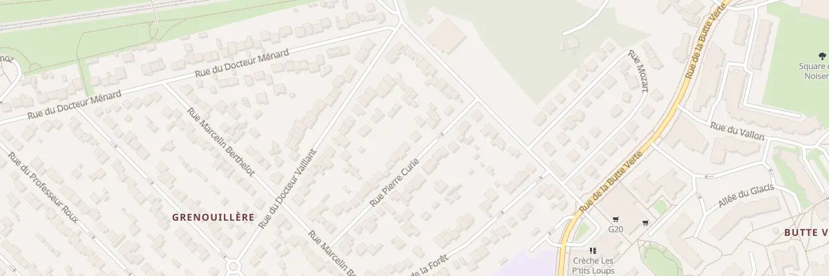 Plan du 27 Rue Pierre Curie à Noisy-le-Grand