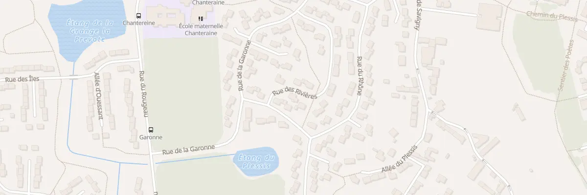 Plan du 2 Rue des Rivières à Savigny-le-Temple