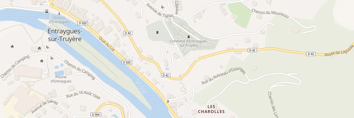 Plan du 5 Che de la Crouzette à Entraygues-sur-Truyère