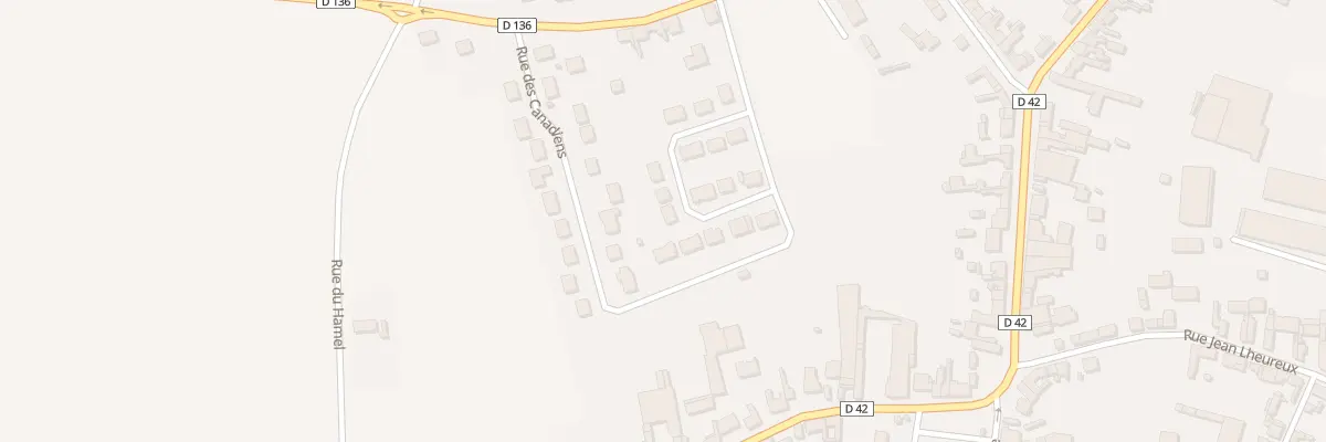 Plan du 32 Rue des Canadiens à Marcelcave