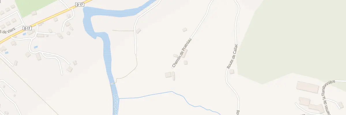 Plan du 2 Che de Pratniau à Lascelle