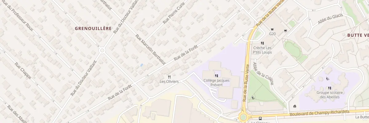 Plan du 66 Rue de la Forêt à Noisy-le-Grand