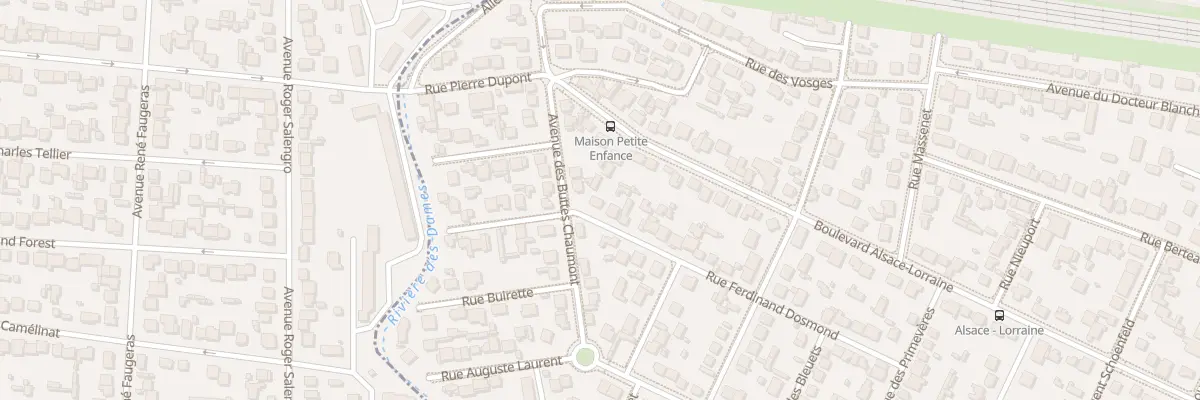 Plan du 36 Rue Ferdinand Dosmond à Chelles