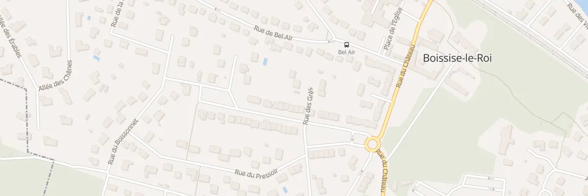Plan du 22 Rue du Donjon à Boissise-le-Roi