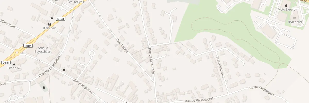 Plan du 29 Rue de la Montée à Bruay-la-Buissière