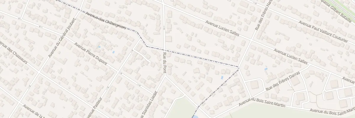 Plan du 43 Rue des Frères Harbulot à Villiers-sur-Marne